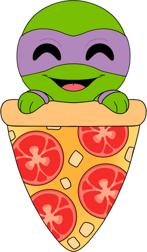 Concept of Donatello Pizza Plush (9in)