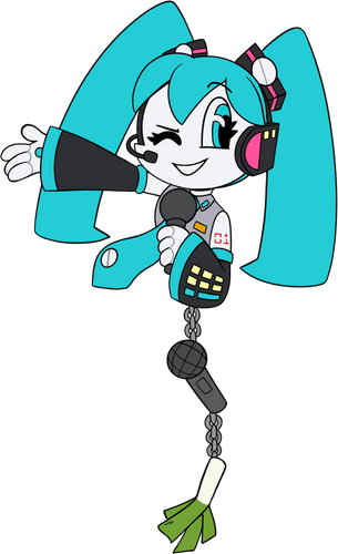 Concept of Jenny x Miku Hanging Pin