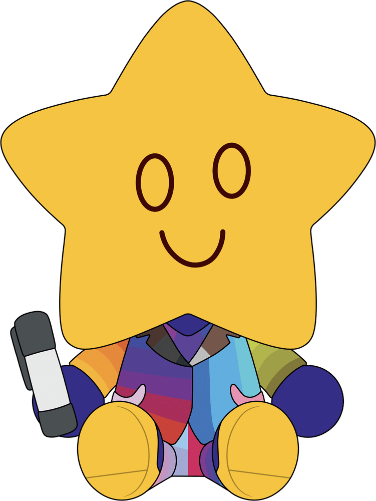Ms Rainbow Plush (9in)