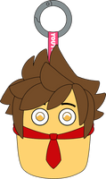 SuperButterBuns Keychain (5in)