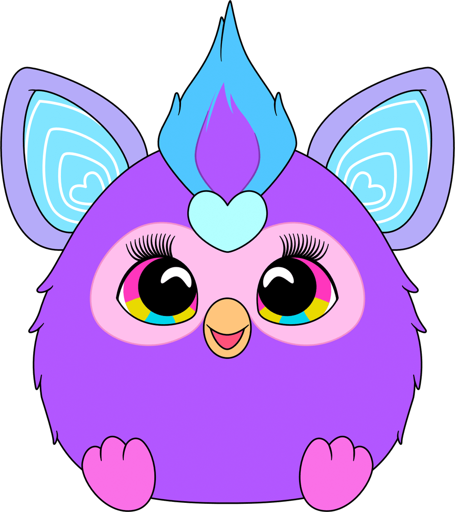 Neo Furby Plush (9in)