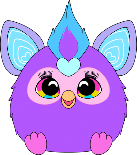 Neo Furby Plush (9in)