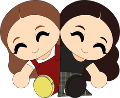 Syd & Olivia Plush (9in)