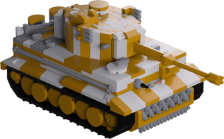 Tiger Tank Brickset