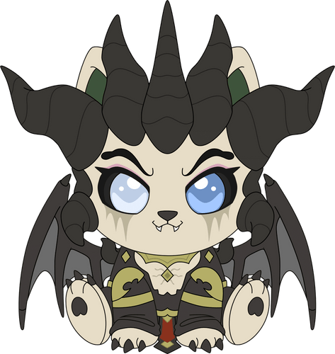 Kitty Lilith Plush (9in)
