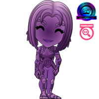 Purple Translucent Cortana