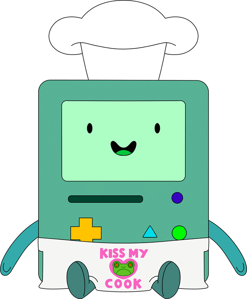 Kiss My Cook BMO Plush (9in)