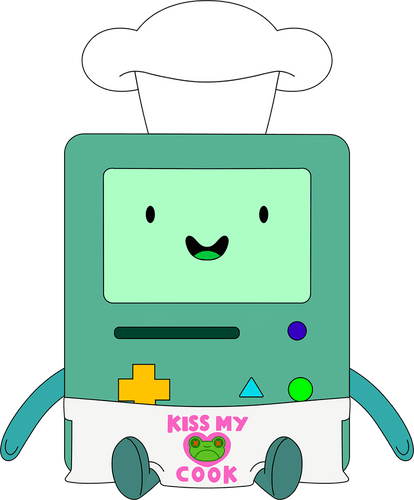 Kiss My Cook BMO Plush (9in)