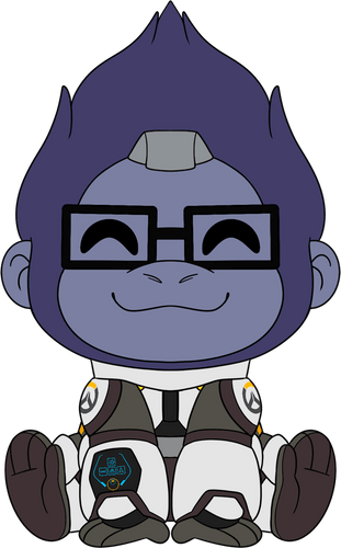 Concept of Winston Plush (9in)