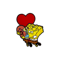 Spongebob Heart Bobble Pin