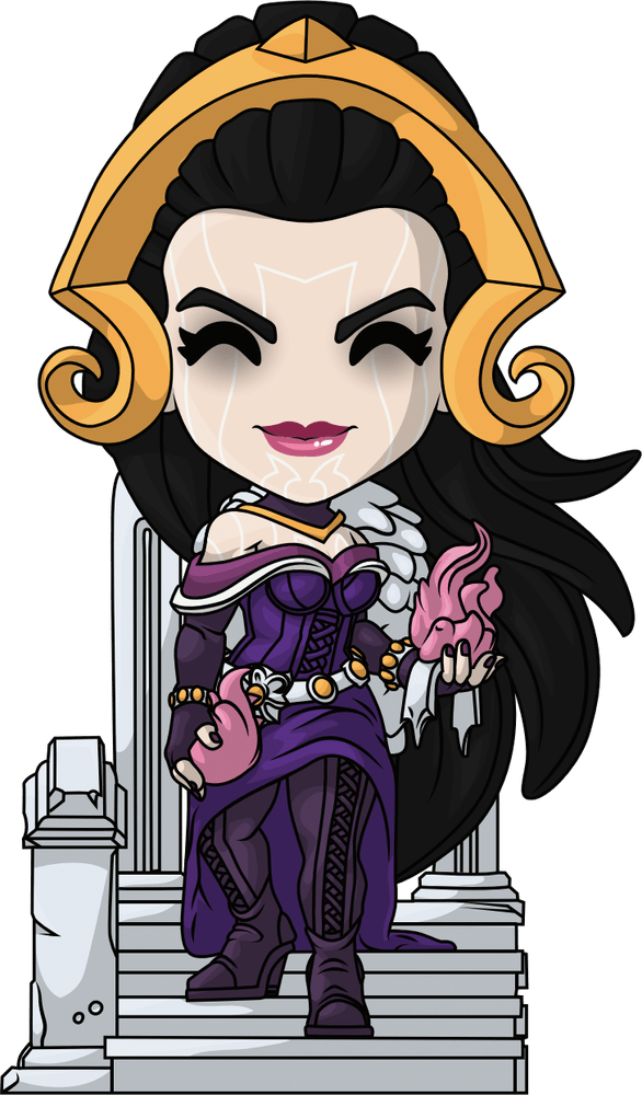 chibi liliana card sleeves Magic: The Gathering Liliana Vess Vinyl Figure