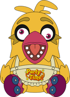Chica’s Party World Plush (9in)