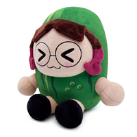 Skeptical Pickle Plush (9in)