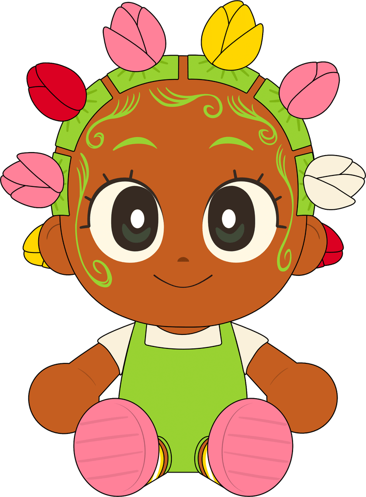 Tulip Bantu Knots Plush (9in) – Youtooz Collectibles