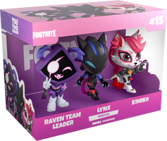 Raven Team Leader, Lynx & Kimiko Minitooz