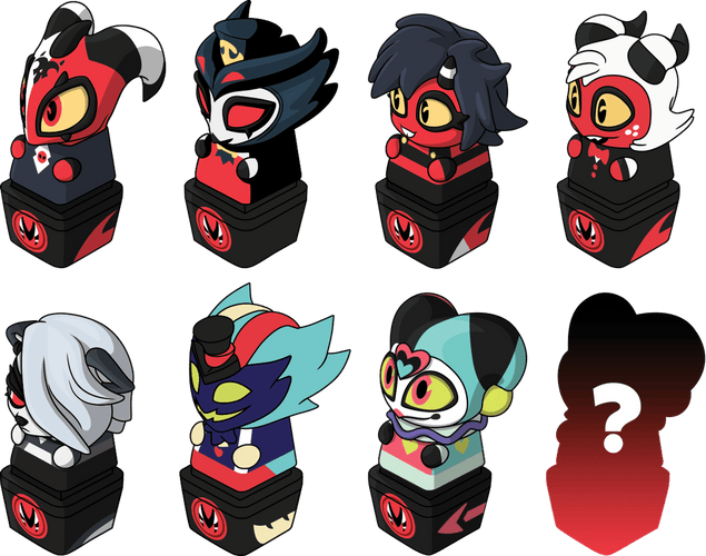 Helluva Boss Keycap Blind Box