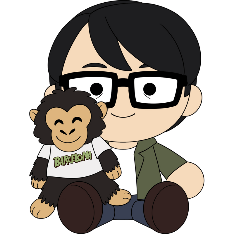Swery65 Plush (9in) Concept Illustration