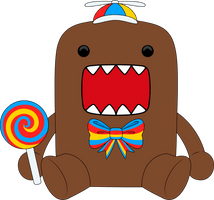 Lollipop Domo-Kun Plush (9in)