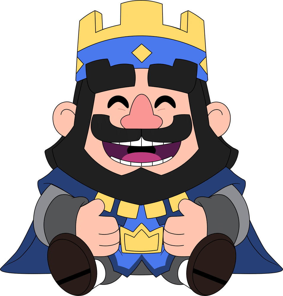 Blue King Plush (9in)
