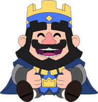 Blue King Plush (9in)