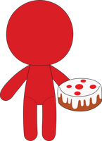 Baker Red Plush (9in)