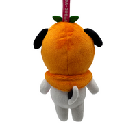 Orange Snoopy Keychain (5in)