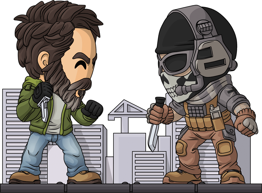 Captain Price vs Ghost