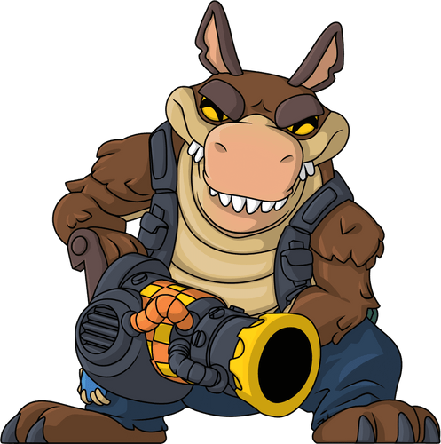 Concept of Dingodile