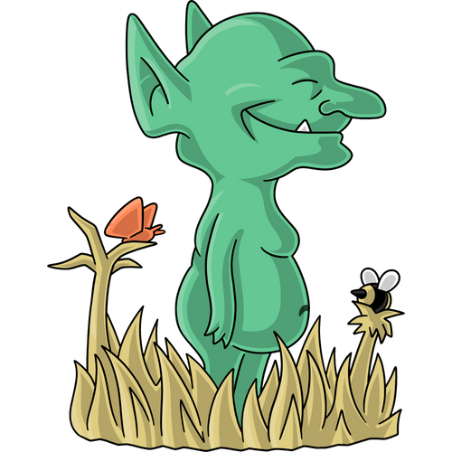 Abuse Goblin Concept Illustration