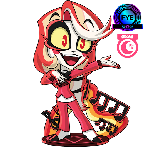 Concept of Glow in the Dark Charlie Morningstar