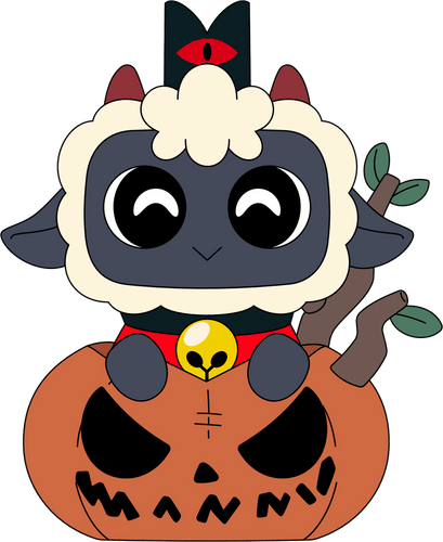 Concept of The Lamb Halloween Edition Plush (9in)
