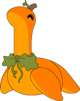 Pumpkin Nessie Plush (9in)