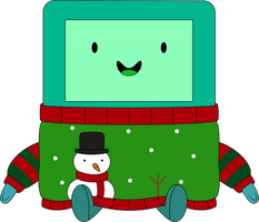 BMO Christmas Edition Plush (9in)