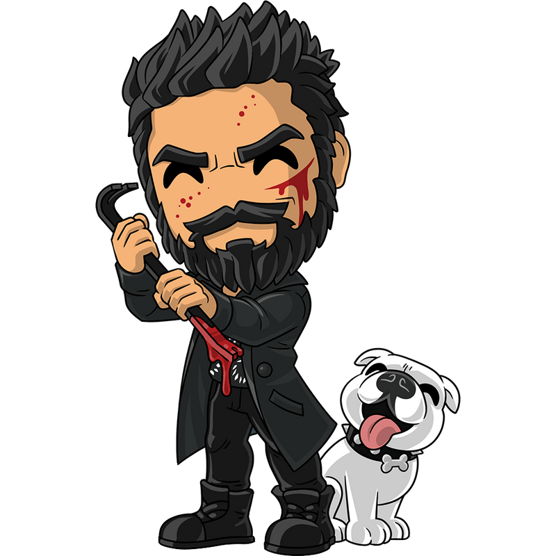 Billy Butcher and Terrorizer Concept Illustration