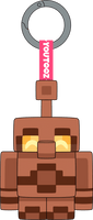Copper Golem Keychain (5in)