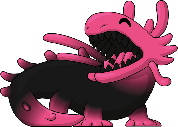 Concept of Pink Lizard