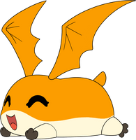 Patamon Stickie (6in)