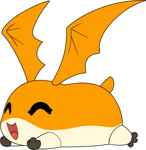 Concept of Patamon Stickie (6in)