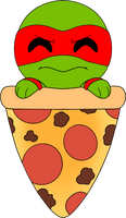 Raphael Pizza Plush (9in)