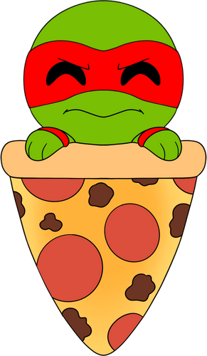 Concept of Raphael Pizza Plush (9in)