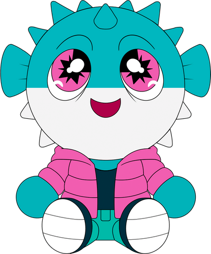 Big Puffer Plush (9in)