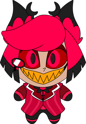 Concept of Alastor Keychain (5in)