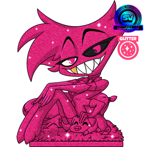 Concept of Glitter Angel Dust