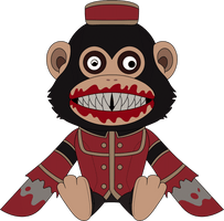 Murder Monkey Plush (9in)