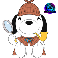 Sherlock Snoopy Plush (9in)