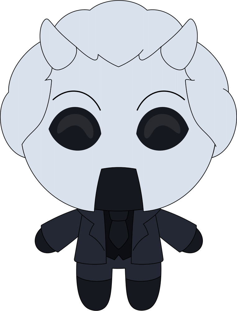 Nameless Ghoul Keychain (5in)