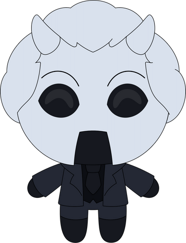 Nameless Ghoul Keychain (5in)