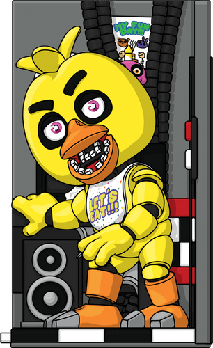 Chica in East Hall