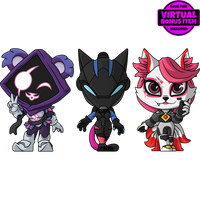 Raven Team Leader, Lynx & Kimiko Minitooz
