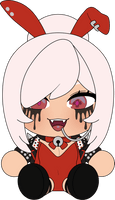 Fefe Punk Bunny Girl Plush (9in)